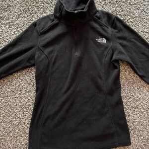 The North Face Black Half-Zip Fleece